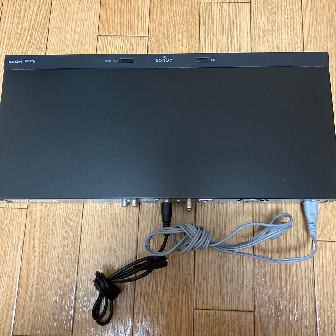 2019年製 AQUOS 4K ブルーレイレコーダ　リモコン付