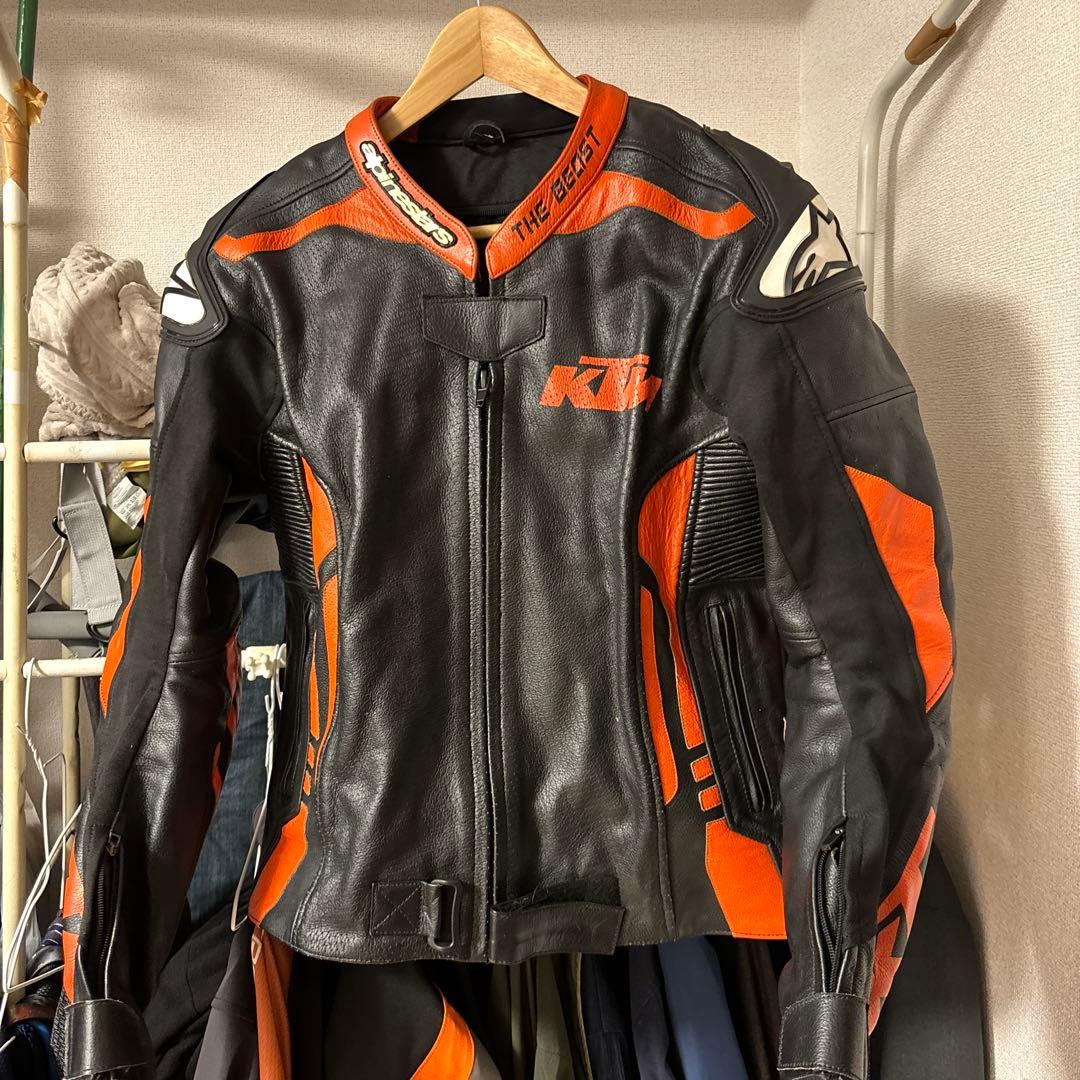 最終値下げ　KTM Racing 　 ジャケット　本革 　Mサイズ レプリカ