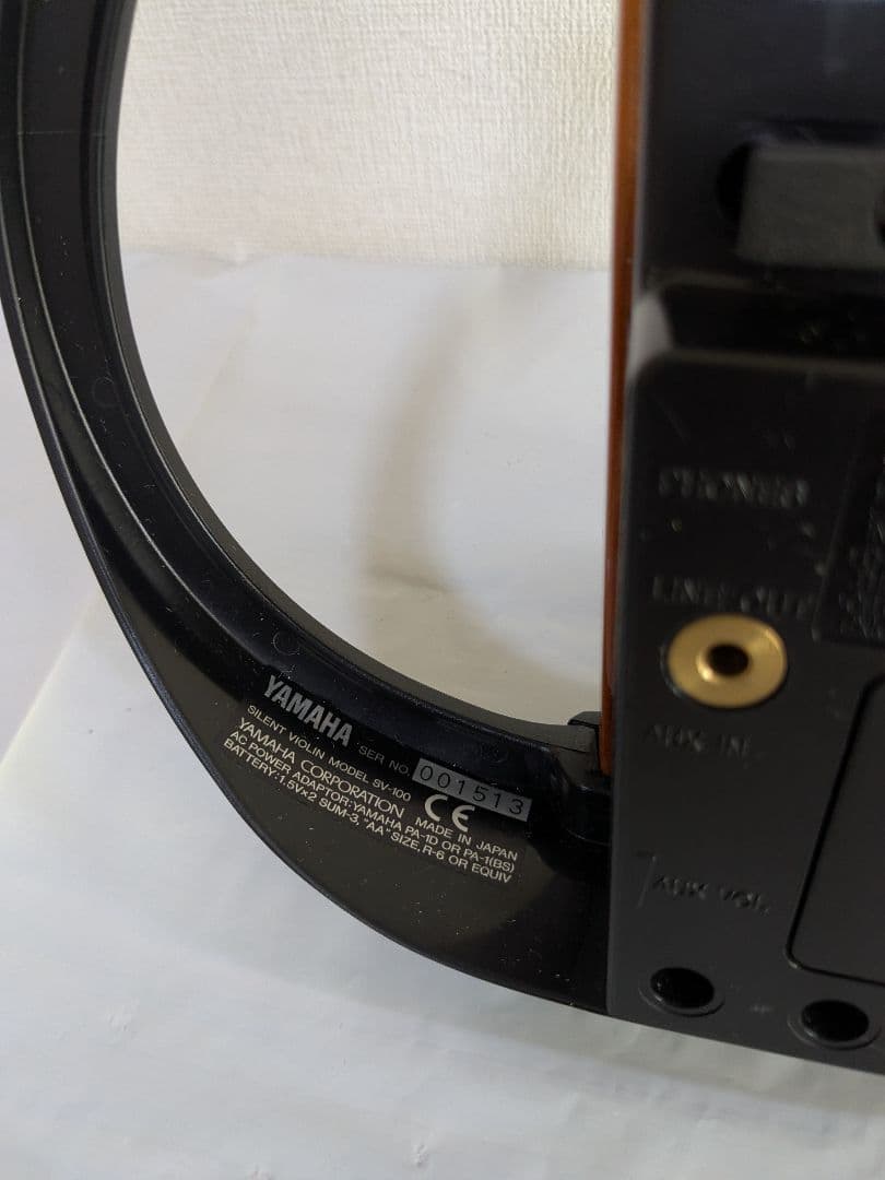 YAMAHA サイレントバイオリン SV-100 acアダプターセット