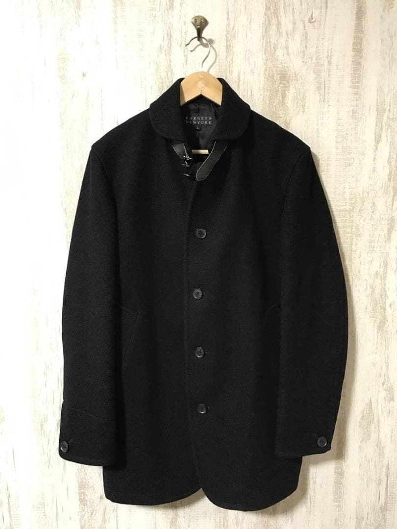 BARNEYS NEW YORK ブラック ハーフコート