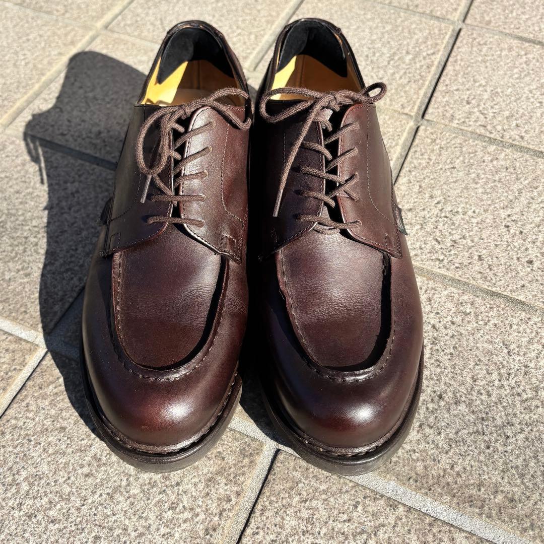 【早い者勝ち】パラブーツ シャンボード オックスフォード カフェブラウン