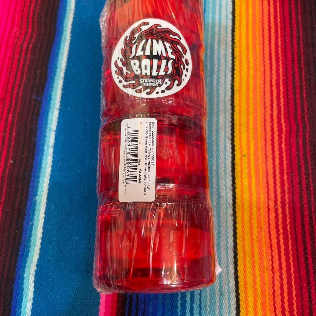 SLIME BALLS STRANGER THINGS レッドウィール 66mm