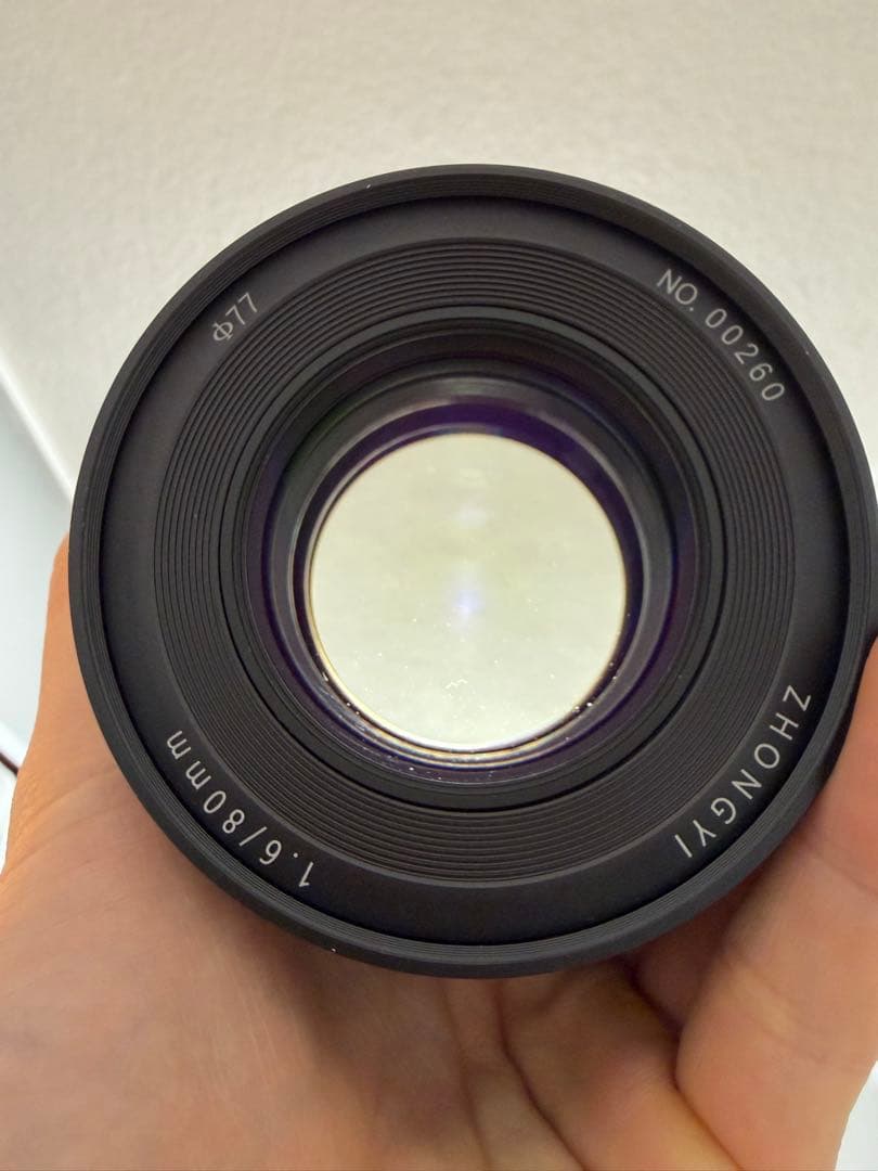 中一光学 Mitakon SPEEDMASTER 80mm F1.6 GFX用