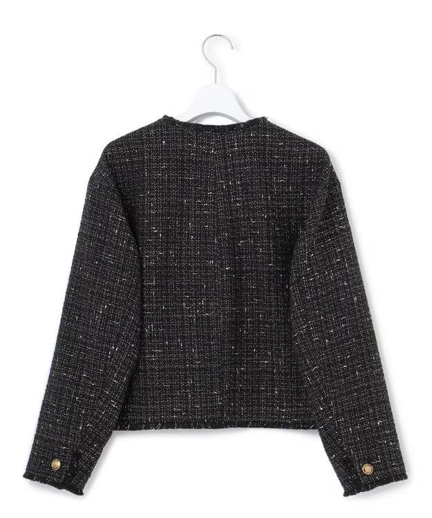 23区　44XL　GIOLICA ボタン ツイード ジャケット 　今期販売中