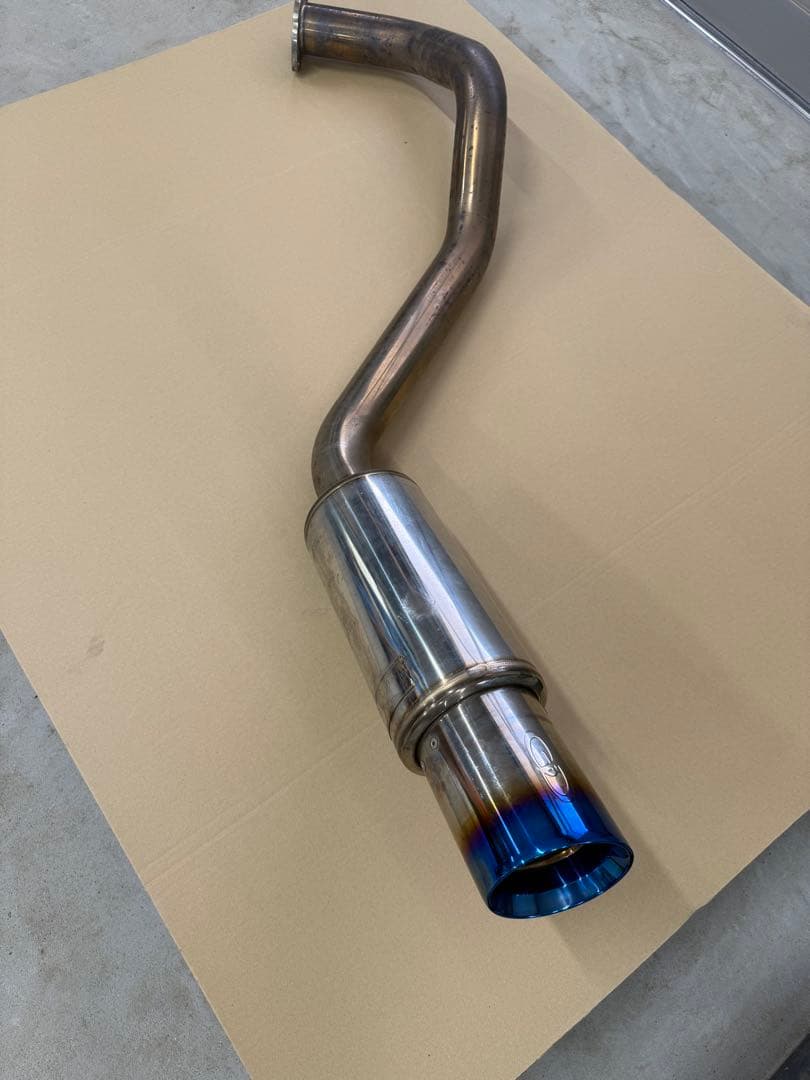 ランクルプラド150後期 ガナドールマフラー GVE-044BL