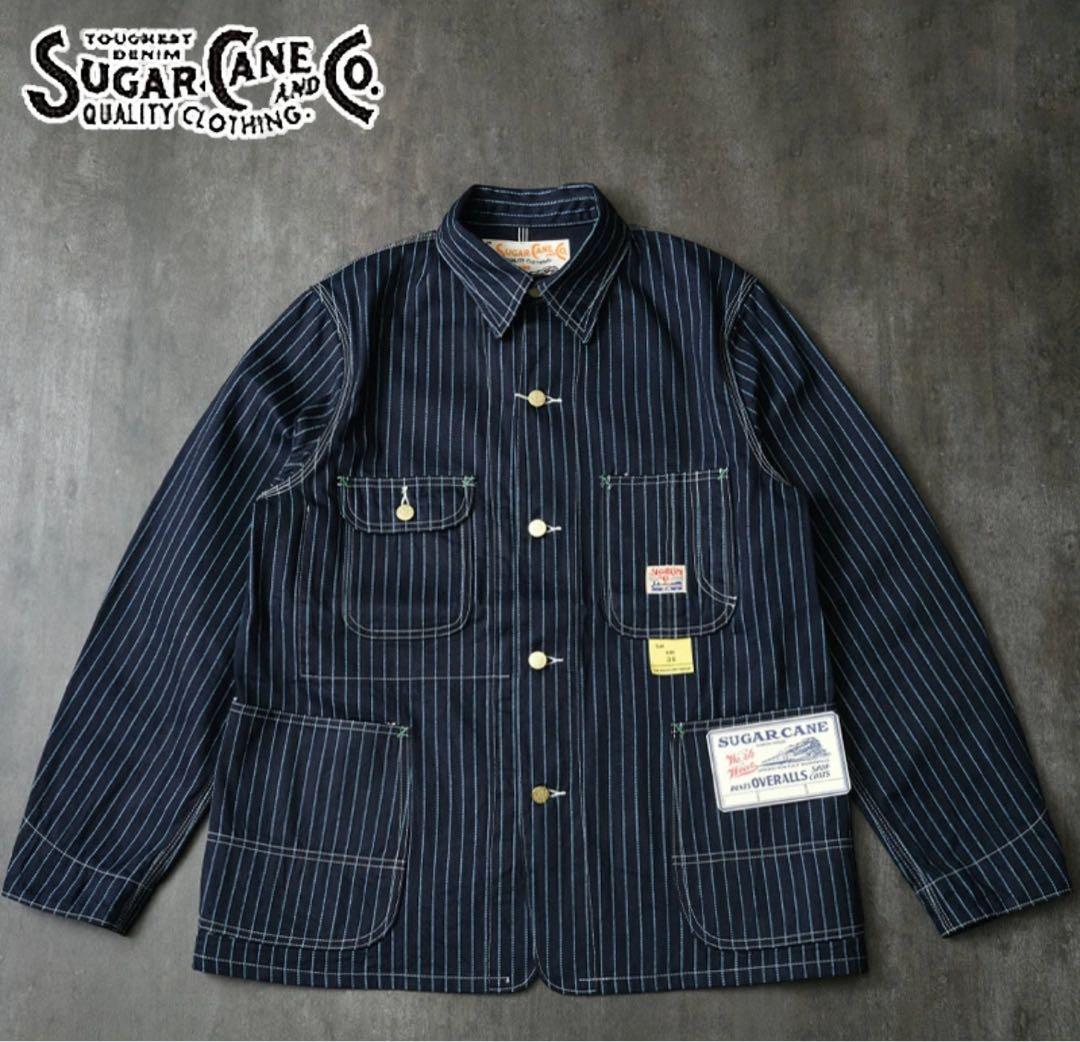 シュガーケーン SUGARCANE ストライプ カバーオール