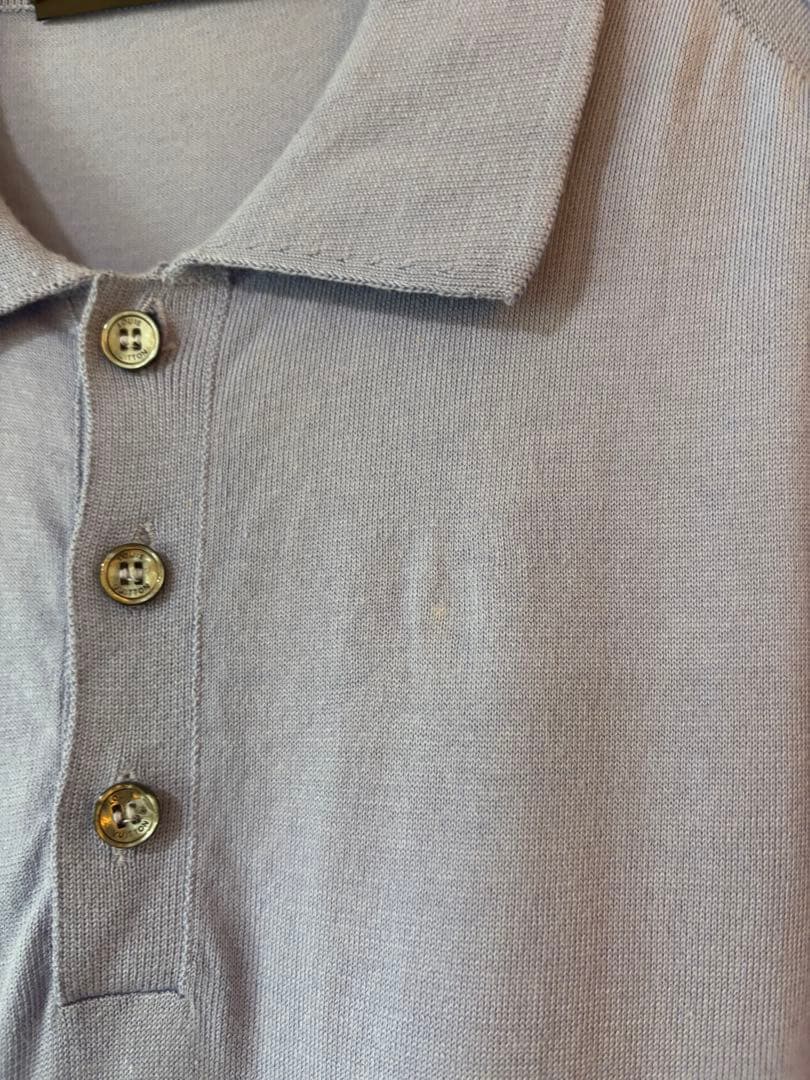 LOUIS VUITTON ルイヴィトン ニットポロシャツ S