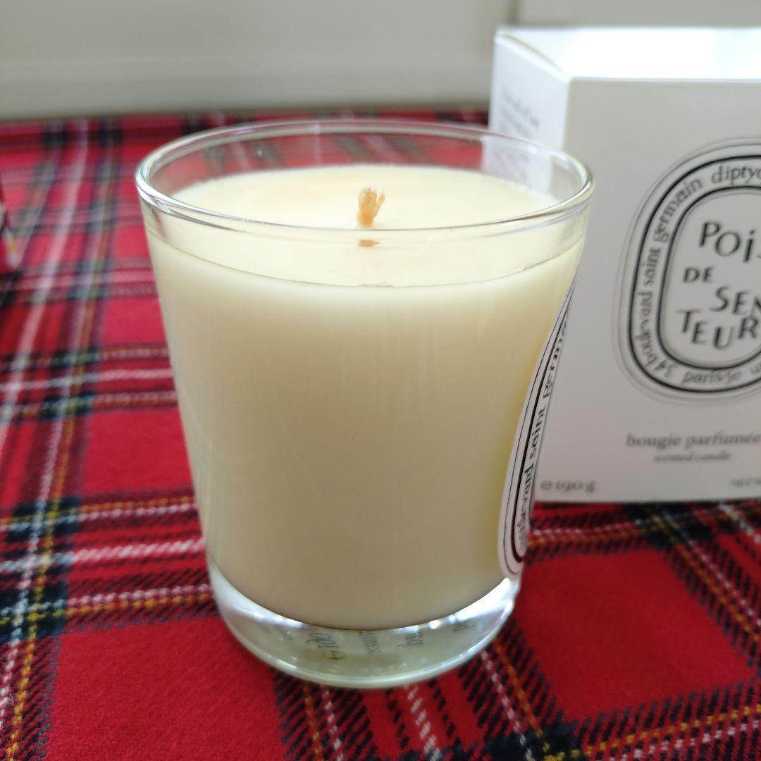 【diptyque】キャンドル190g ★POiS DE SENTEUR