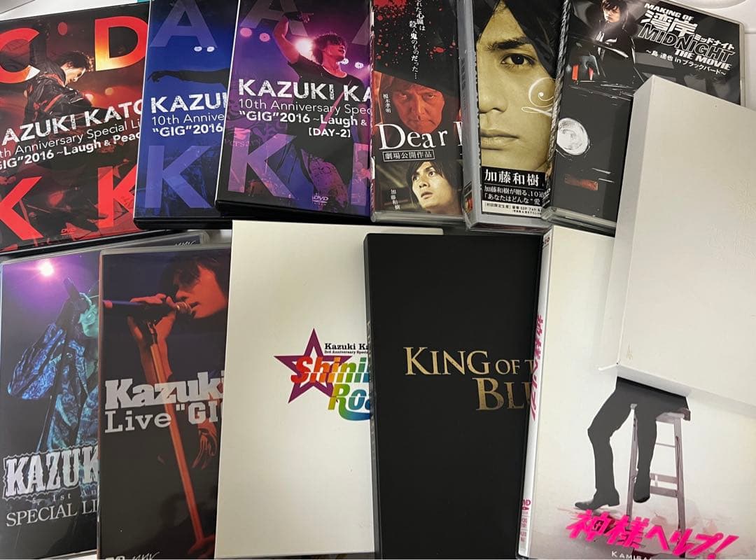加藤和樹 ライブ 舞台 DVDまとめ売り