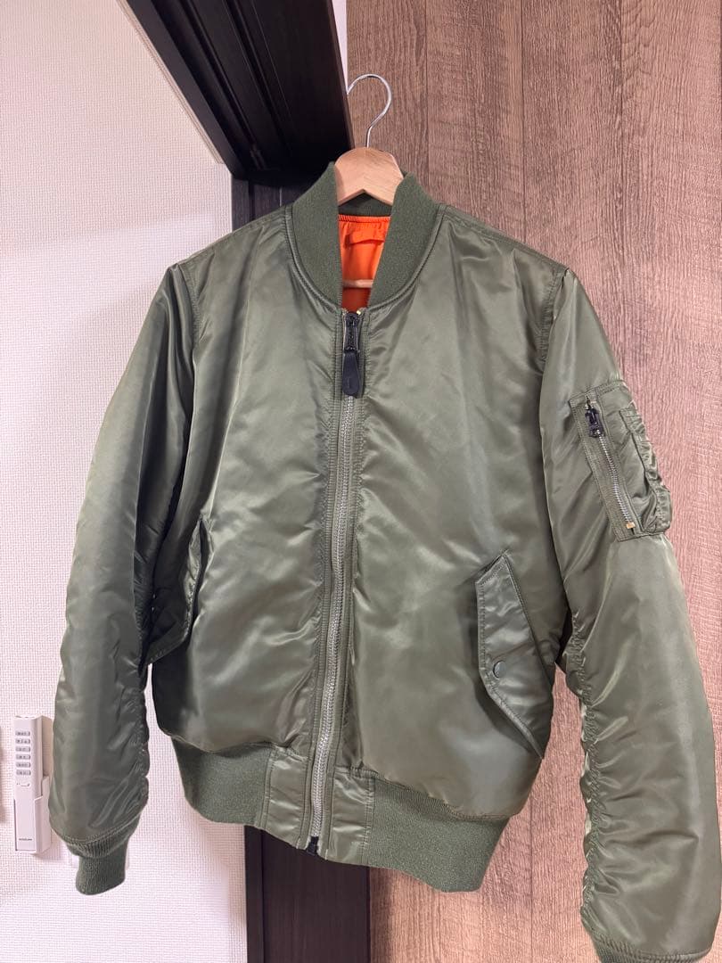 ALPHA アルファ　MA-1フライトジャケット Mサイズ