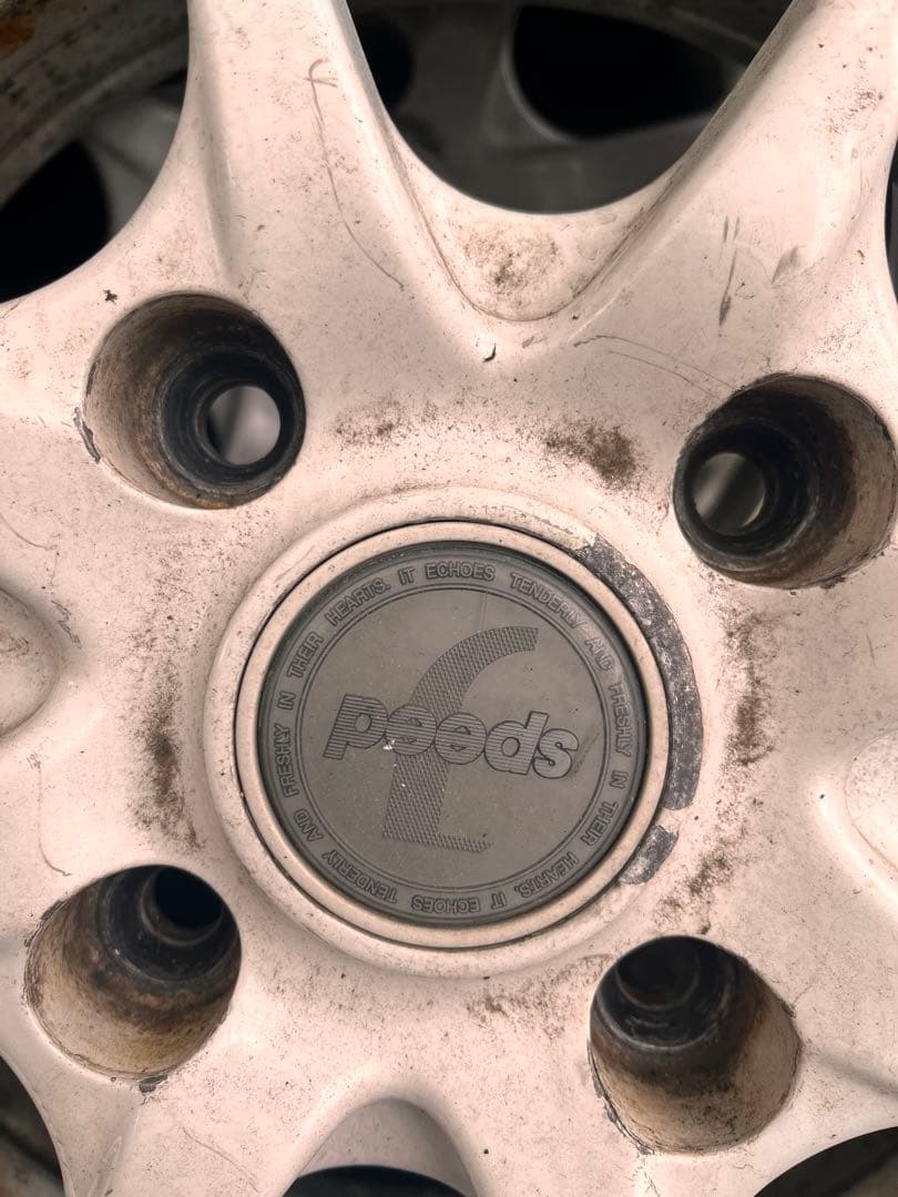 カプチーノ　社外ホイール　14インチ