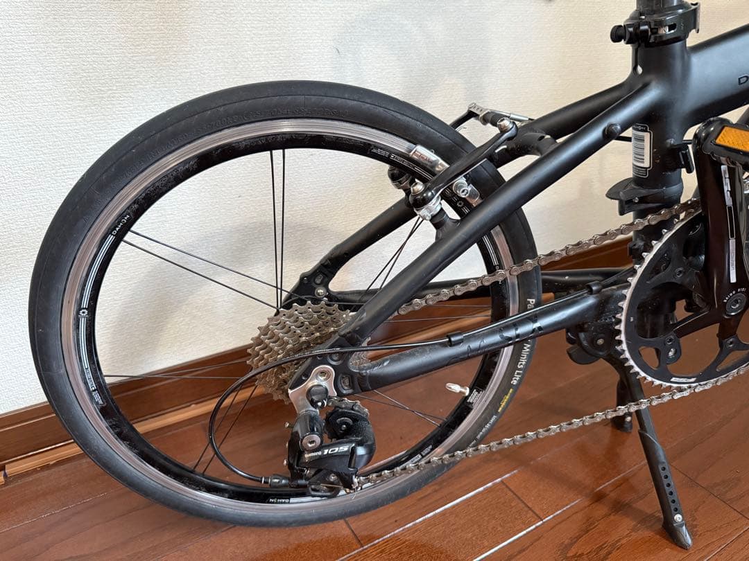 DAHON Mu SLX 2019 ドレスブラック105仕様・折りたたみミニベロ