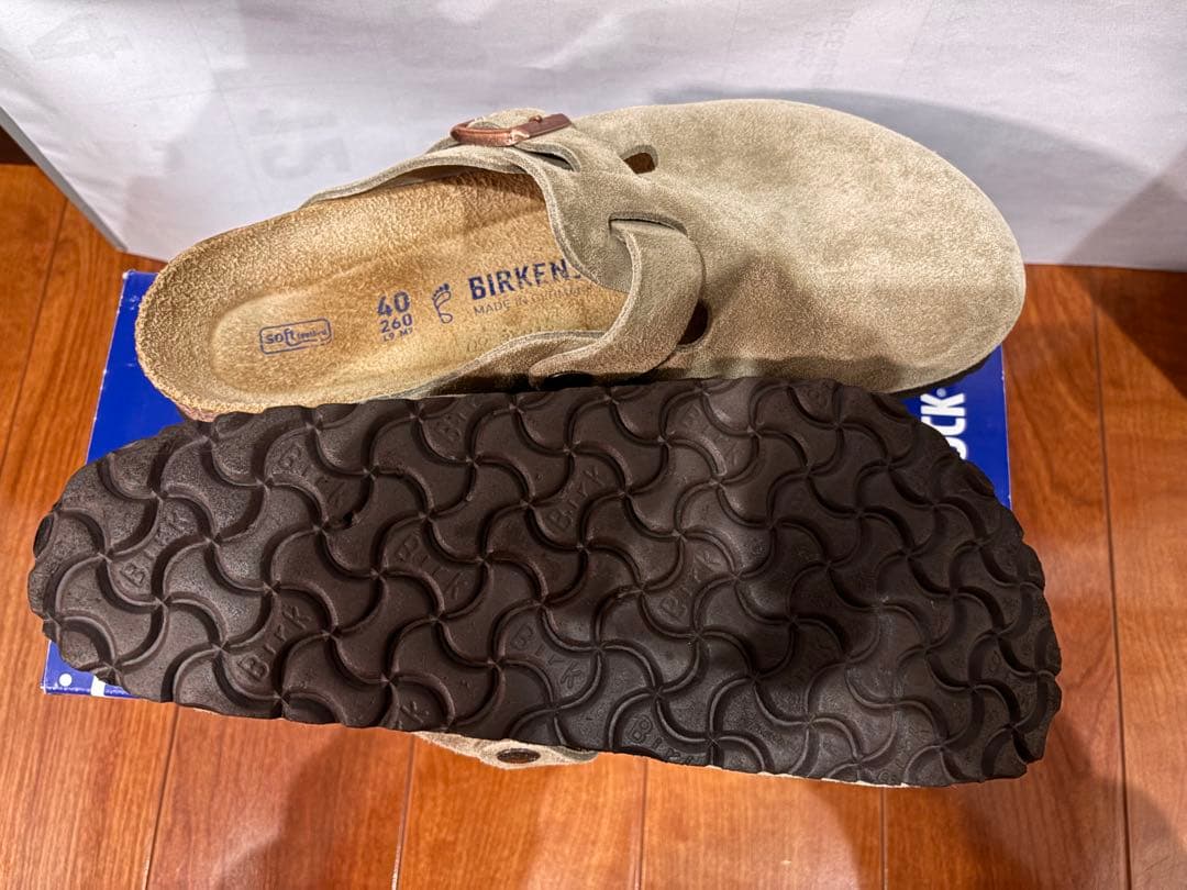 BIRKENSTOCK ベージュ (トープ)サンダル 40 26cm