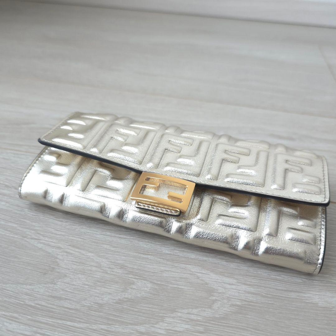 未使用【フェンディ】バゲット　コンチネンタル　ロング　ウォレット　長財布