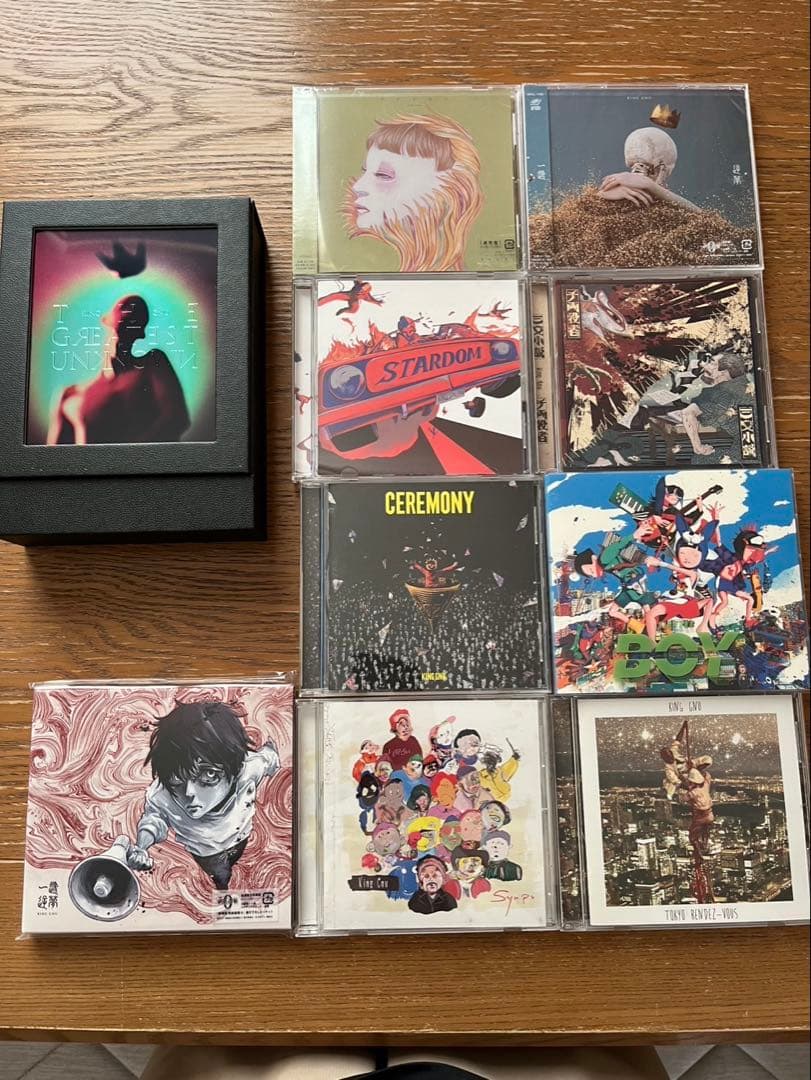 KING GNU キングヌー　CD まとめ売り　セット　セット販売　ブルーレイ
