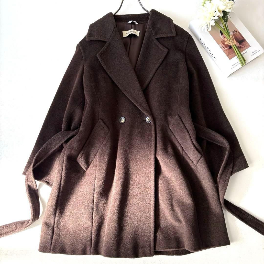 【極美品/17号】マリナリナルディ ジャッコーネ ウールカシミヤ イタリア製