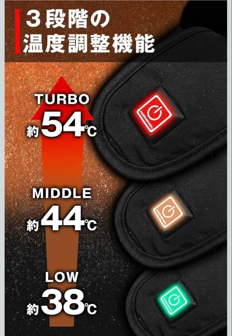 MA ★大放出中★ 専用　KOMINE コミネ　電熱ジャケット電熱グローブ