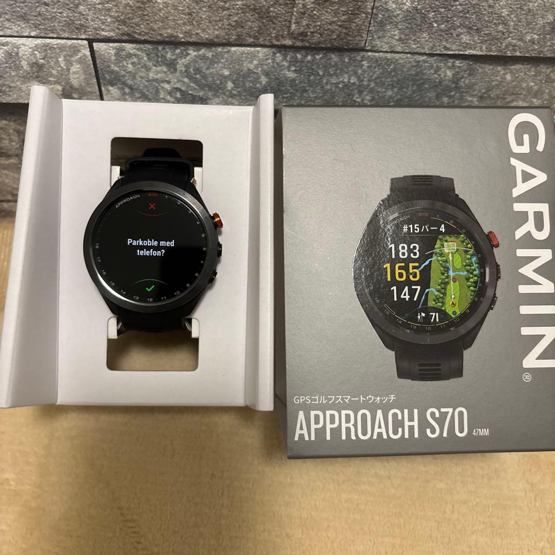 Garmin Approach S70 GPSスマートウォッチ 47mm