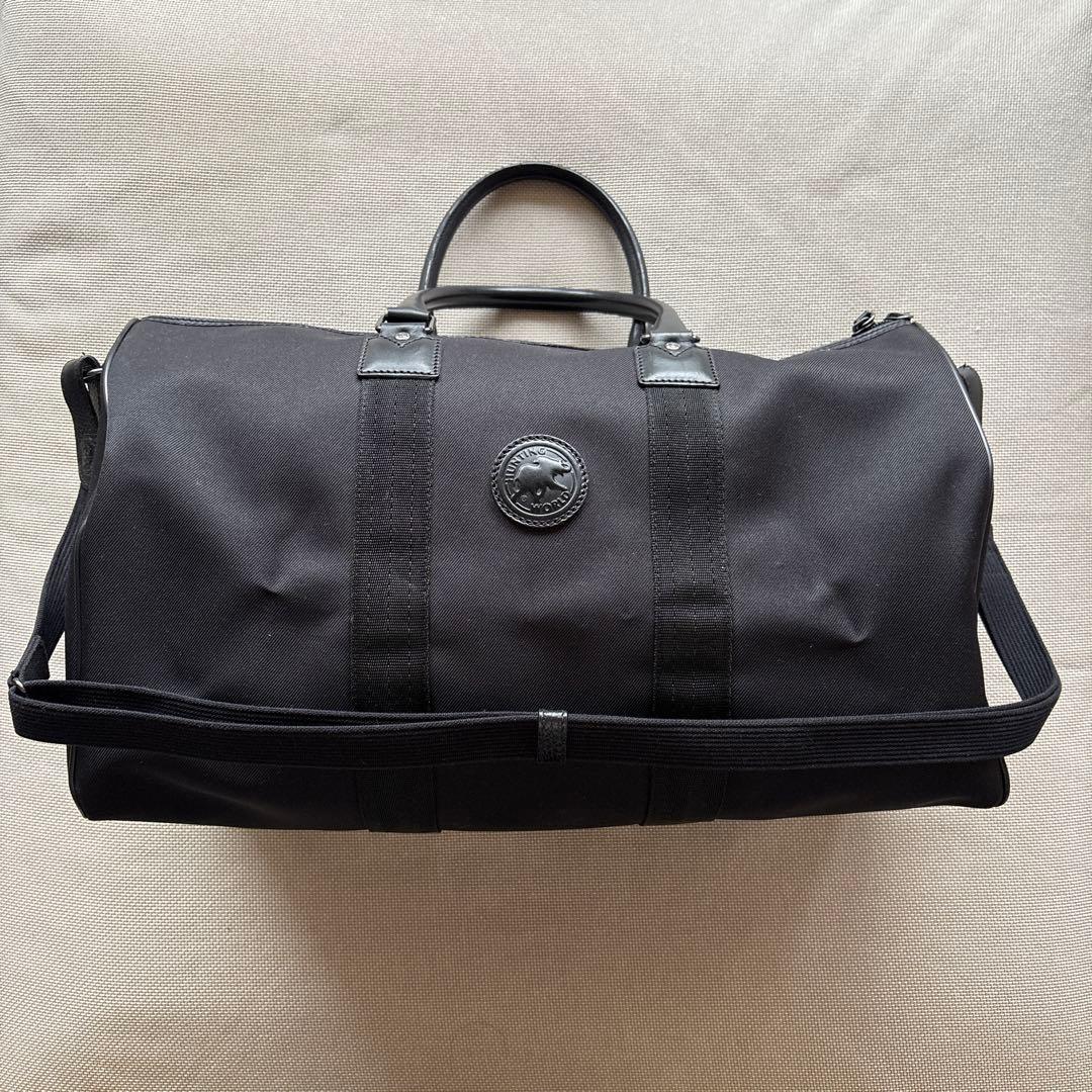 【HUNTING WORLD】ボストンバッグ　ハンティングワールド