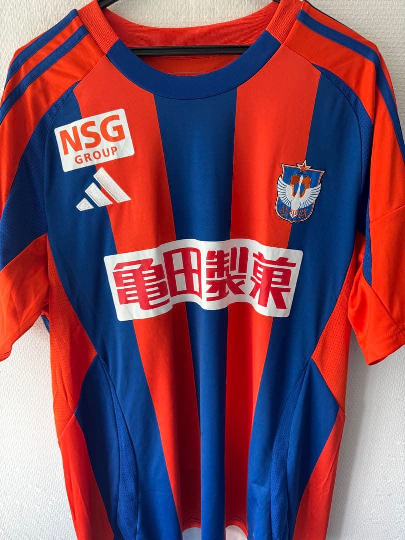 アルビレックス新潟 2025 1st ユニフォーム 稲村隼人選手2XL