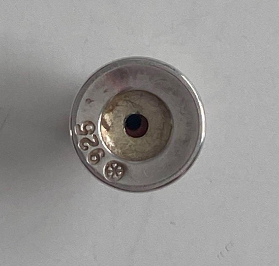 クロムハーツ プレーンフープシルバーピアス