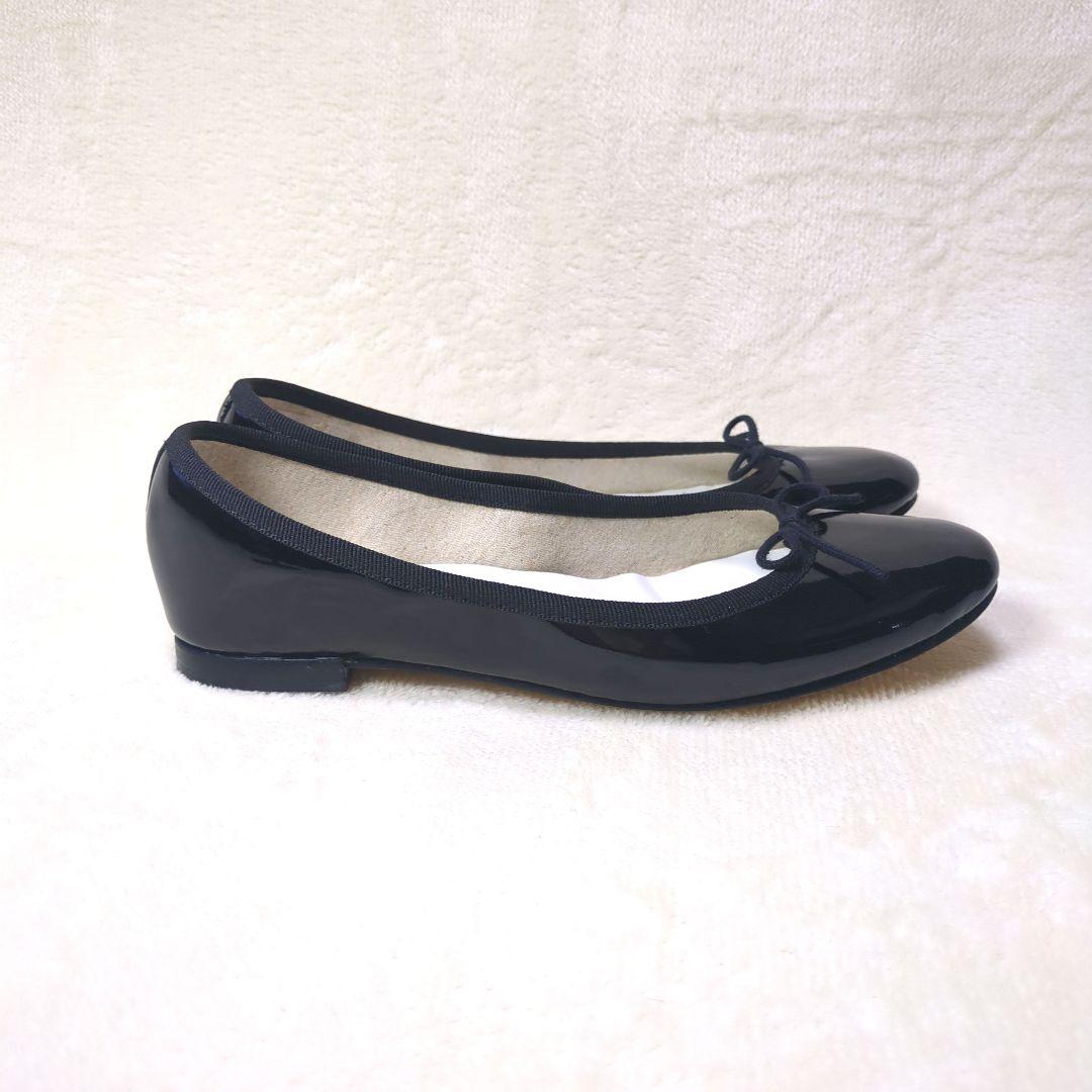 mimiさま専用【超美品】Repetto✨サンドリオン　エナメル　パテントレザー