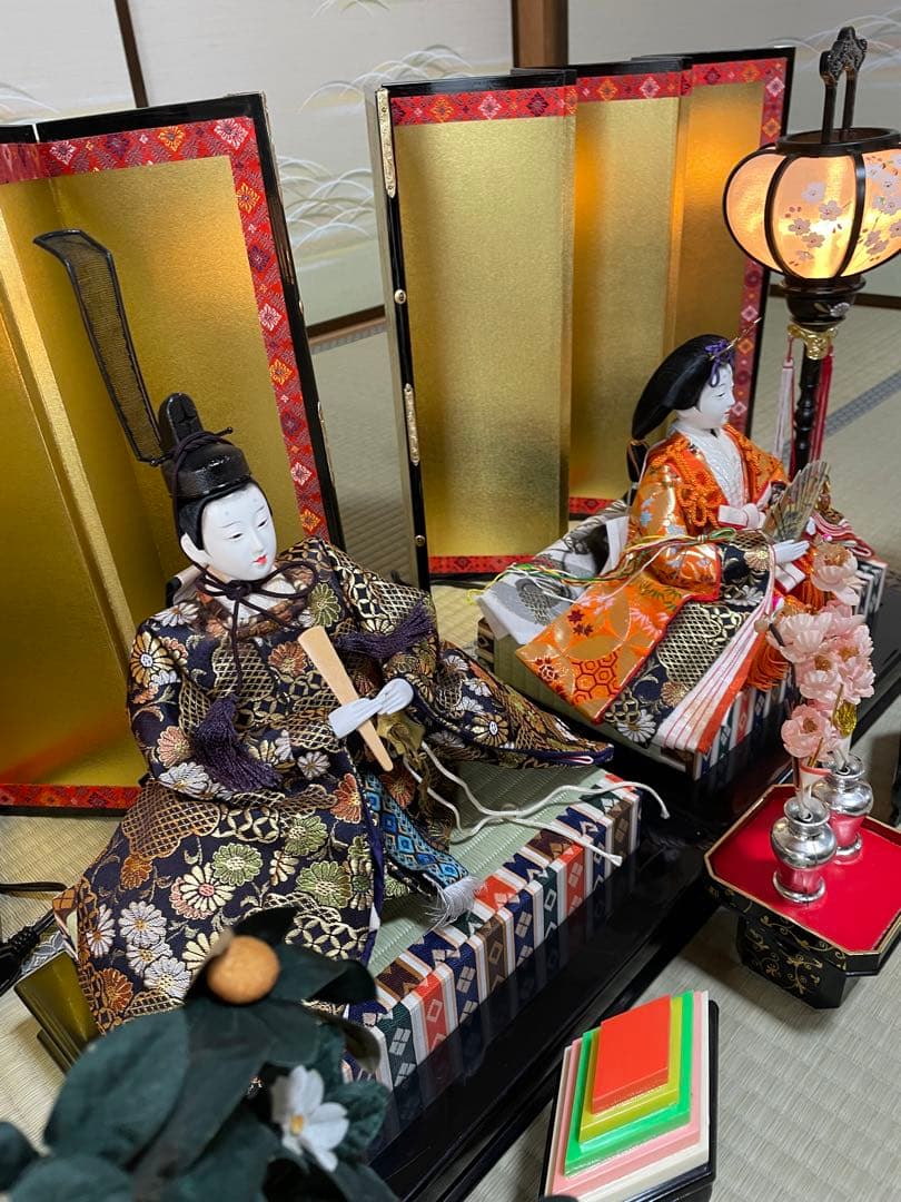 久月の雛人形　親王飾り❗️緊急お値下げ❗️