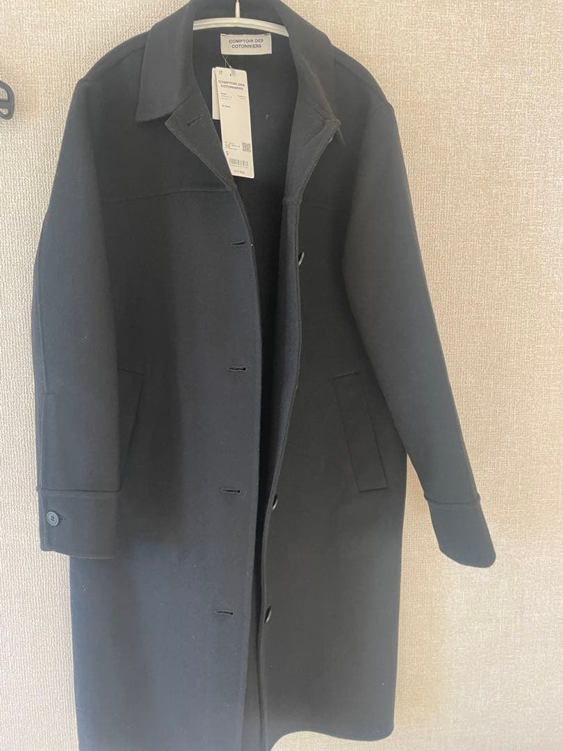 ユニクロ×コントワー・デ・コトニエ 2025/AWのダブルフェイスコート　黒S