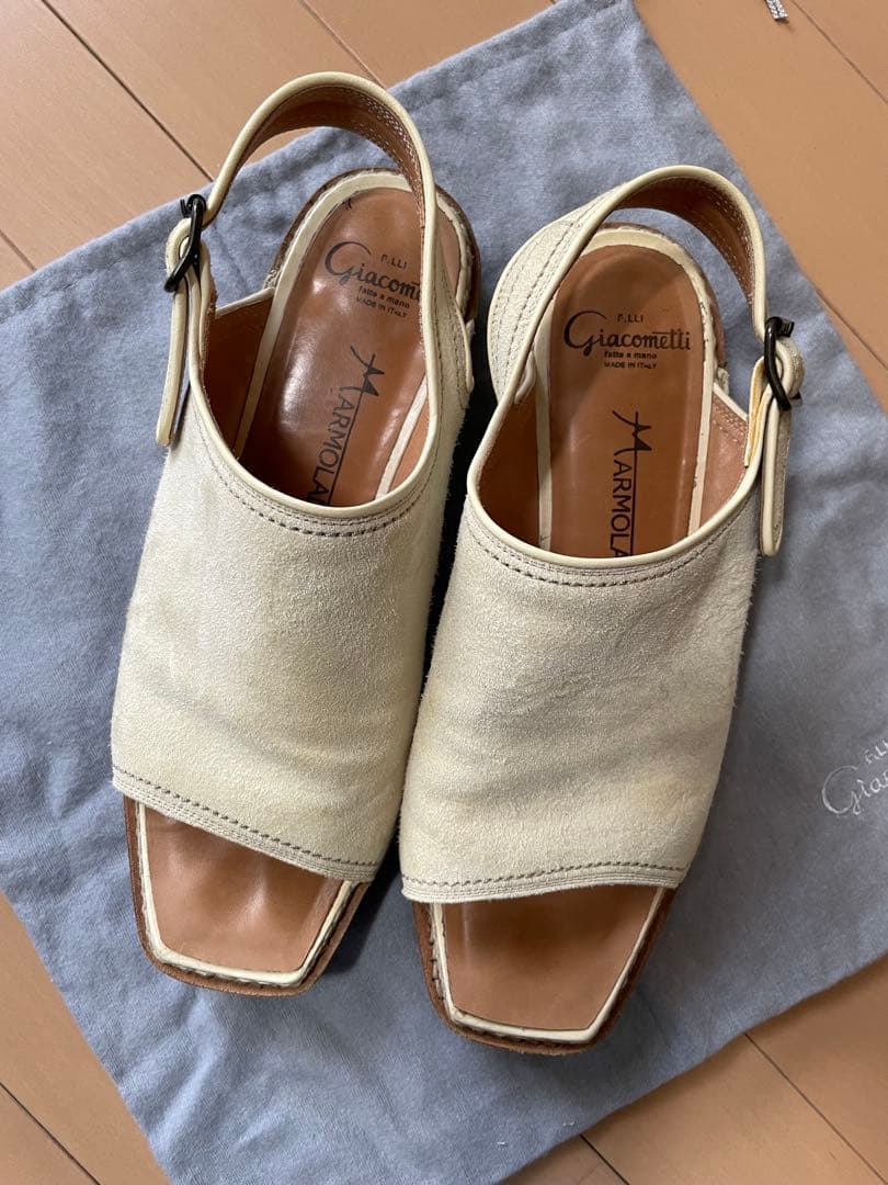 F.LLI Giacometti サンダル ホースレザー