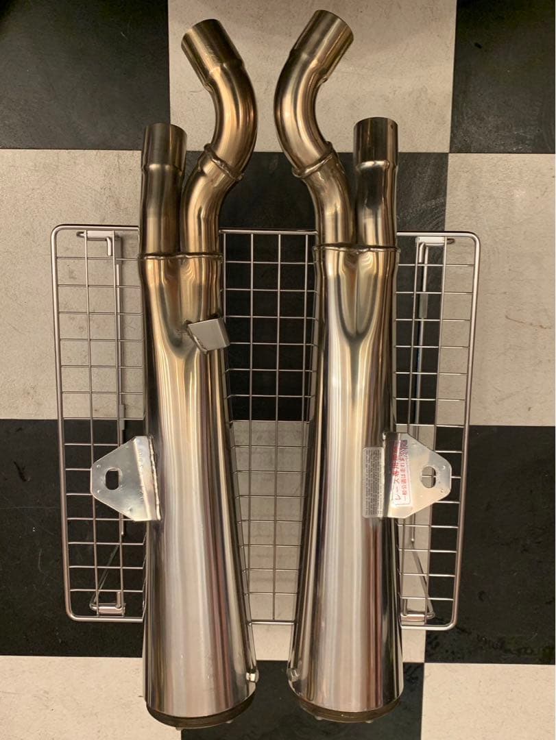 SUPERTRAPP ステンレスマフラー 2本セット　VMAX