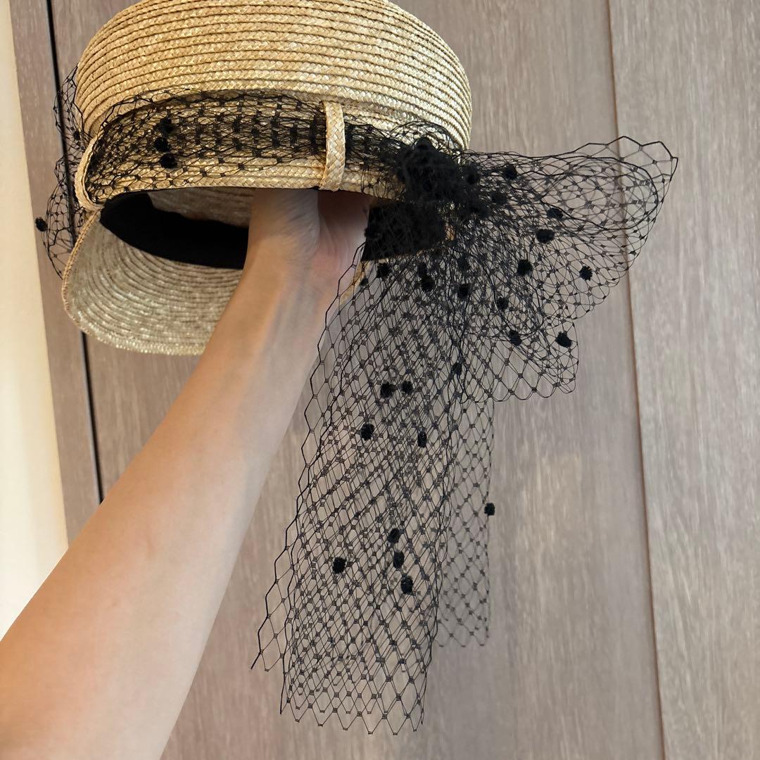 未使用ca4la定価39600円今季セール対象外品アトリエメイド☆キャスケット