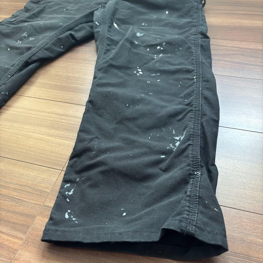 Carhartt ペインターパンツ　ブラック　フェード　雰囲気系