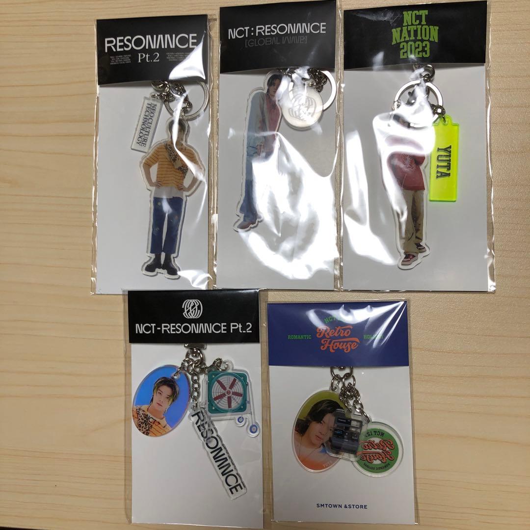 NCT ユウタ アクリル キーリング トレカなし