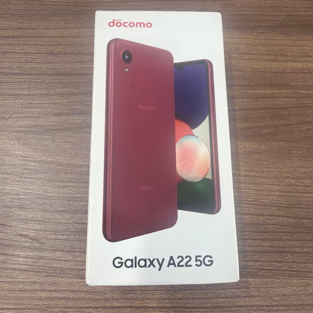 Galaxy A22 5G Red 64GB docomo 本体 Simfree