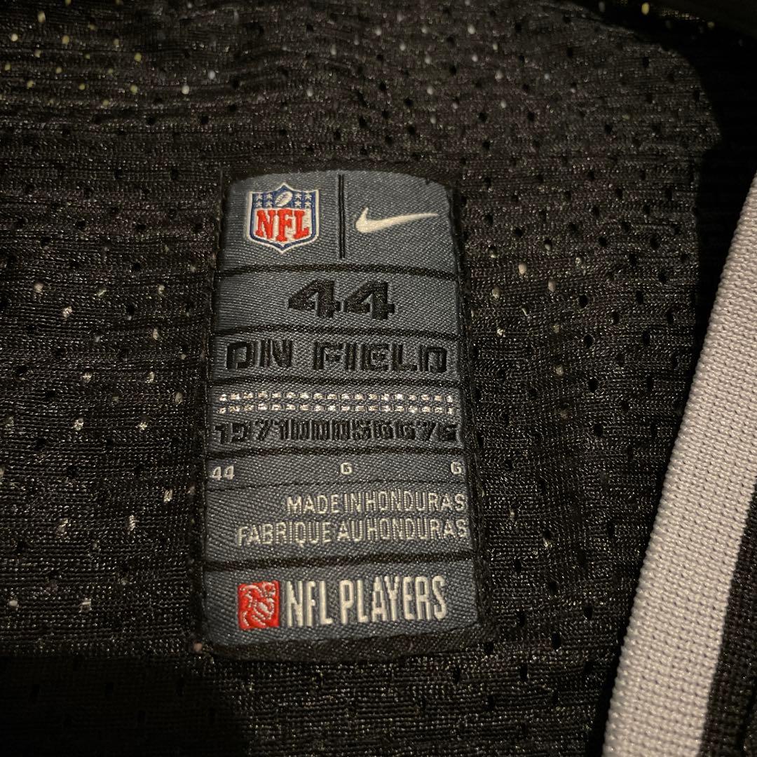 NIKE NFL RAIDERS オンフィールドユニフォーム　サイズ44