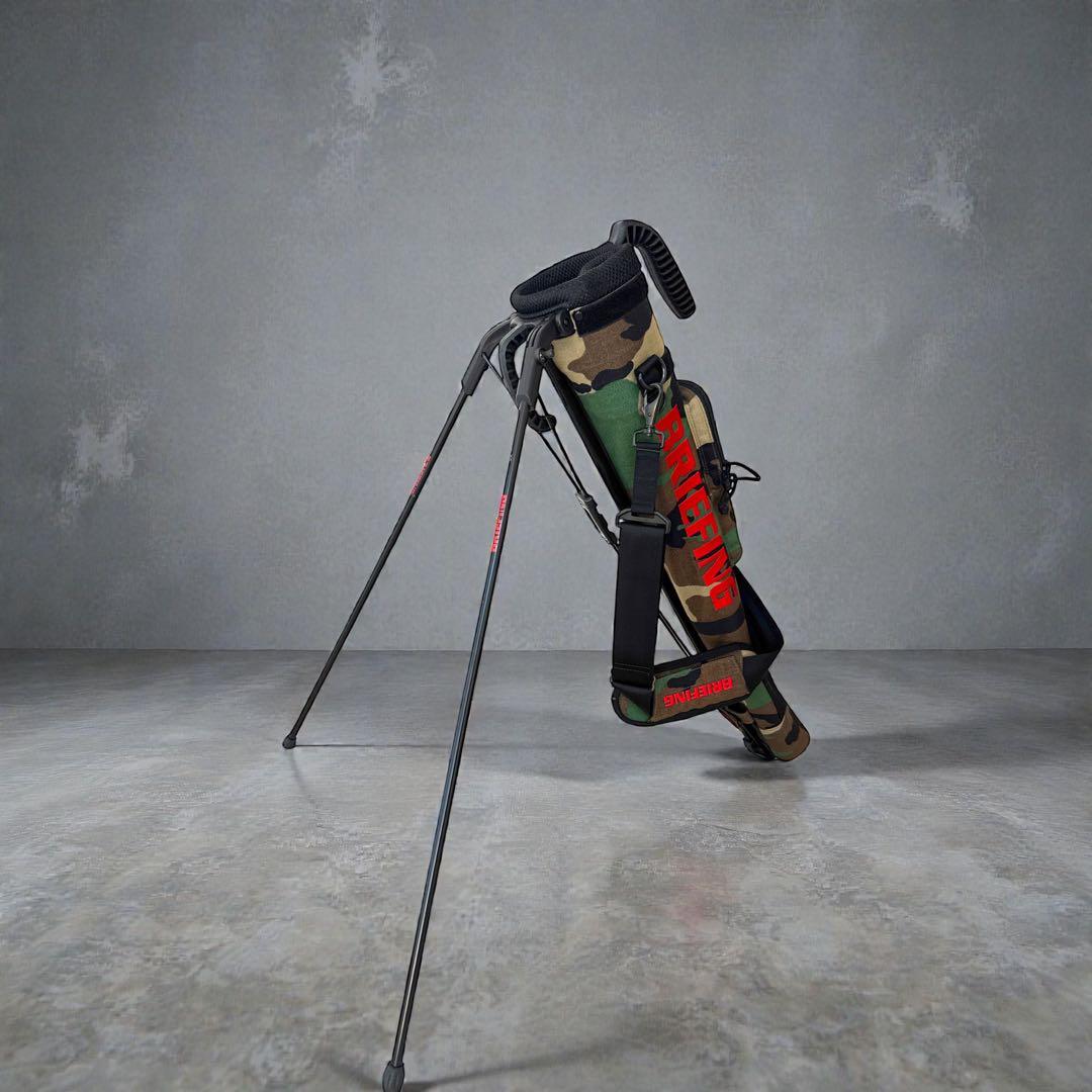 BRIEFING セルフスタンドキャリー BRG201G03 ウッドランドカモ