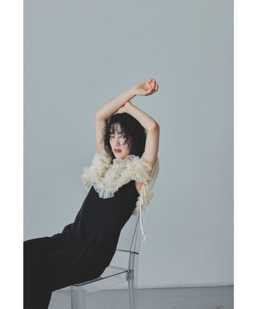 ＊美品＊ niana ボリュームソフトチュールドレス