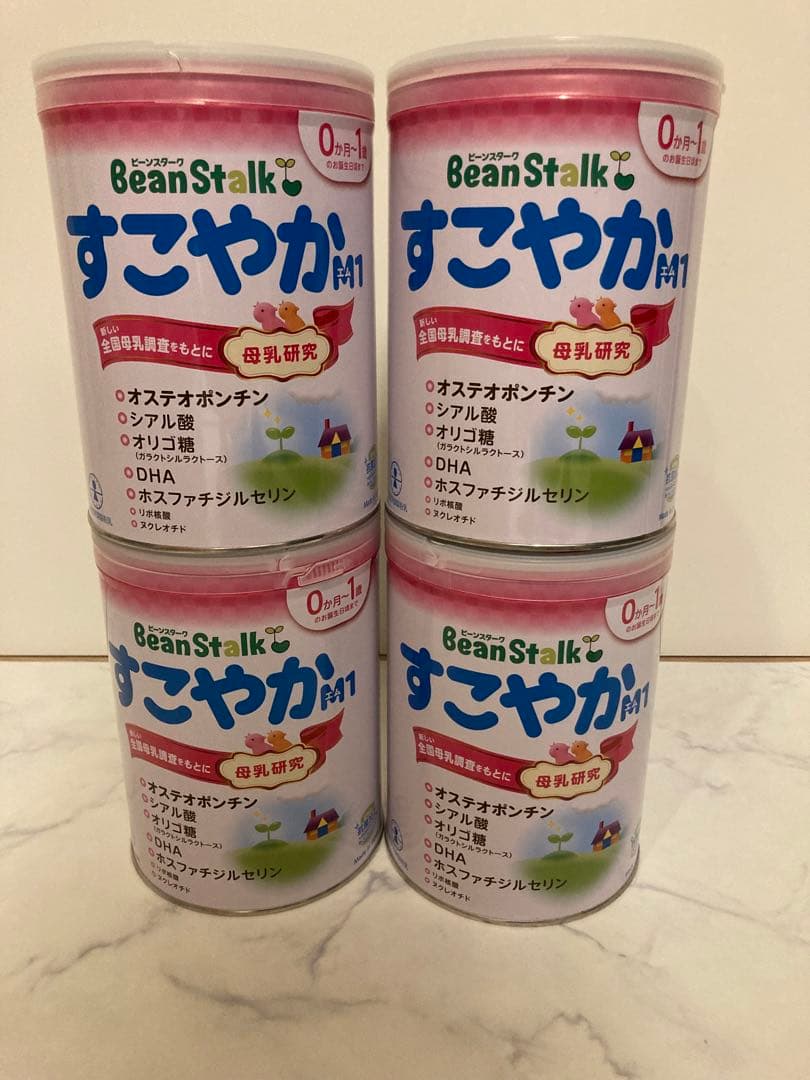 BeanStalk すこやかM1 800g 4缶セット