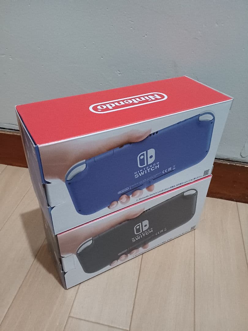 (新品未使用) Switch Lite ブルー、グレー2台セット