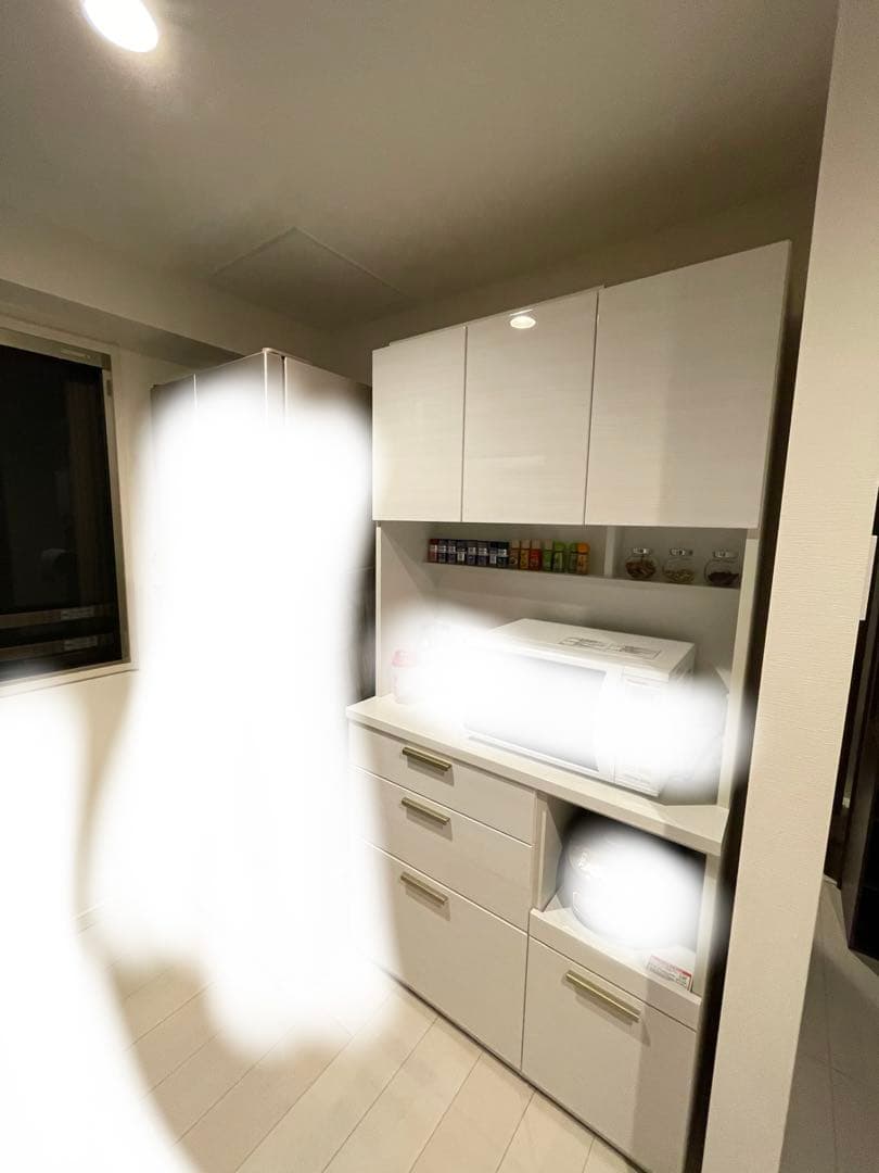 ニトリ キッチンボード ソレル 100 食器棚