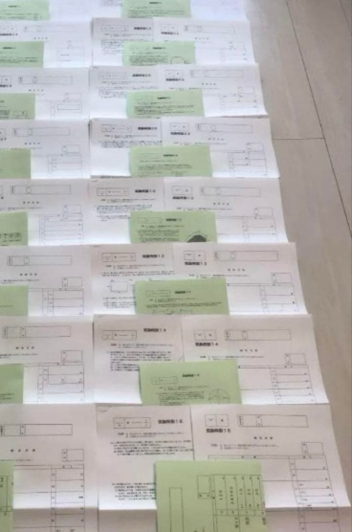 新品 未記入 サピックス 6年 算数 筑駒特訓プリント 筑駒 開成 模試 未使用