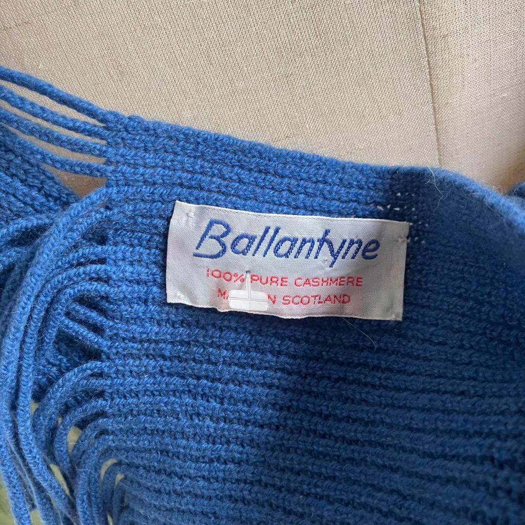 バランタイン　カシミヤ　1点　マフラー　Ballantyne　スコットランド