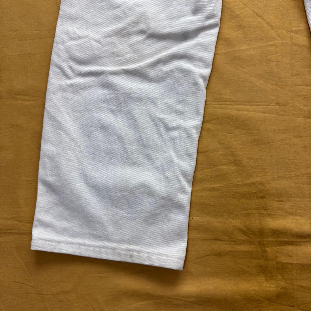 ペンキ　ペインターパンツ　ホワイト　ダック　ワークパンツ　白　グランジ　ボロ