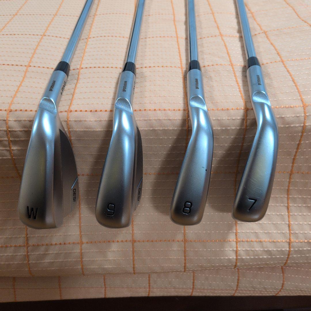 PING i530 7〜W ４本セット