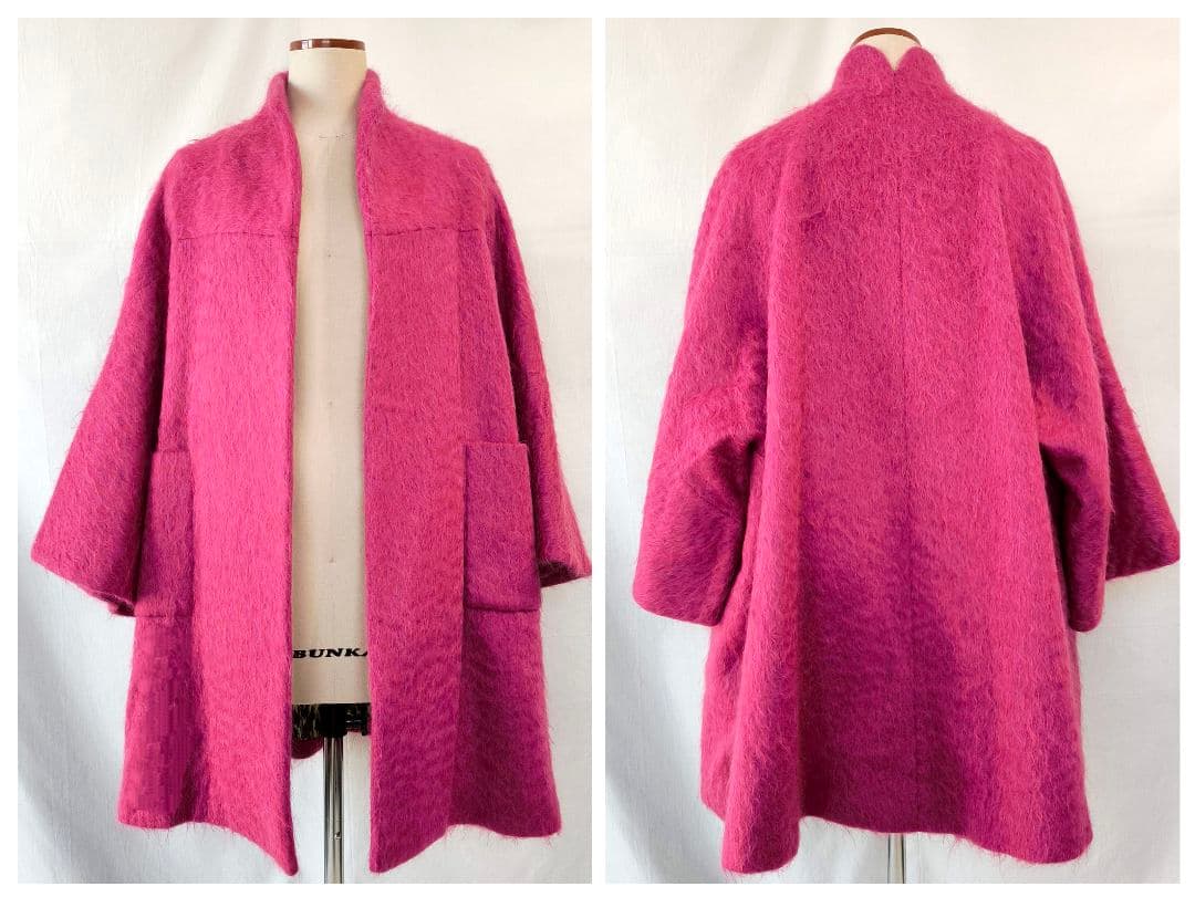SLADKY スラドキー アルパカ ウールポンチョ コート 女優コート