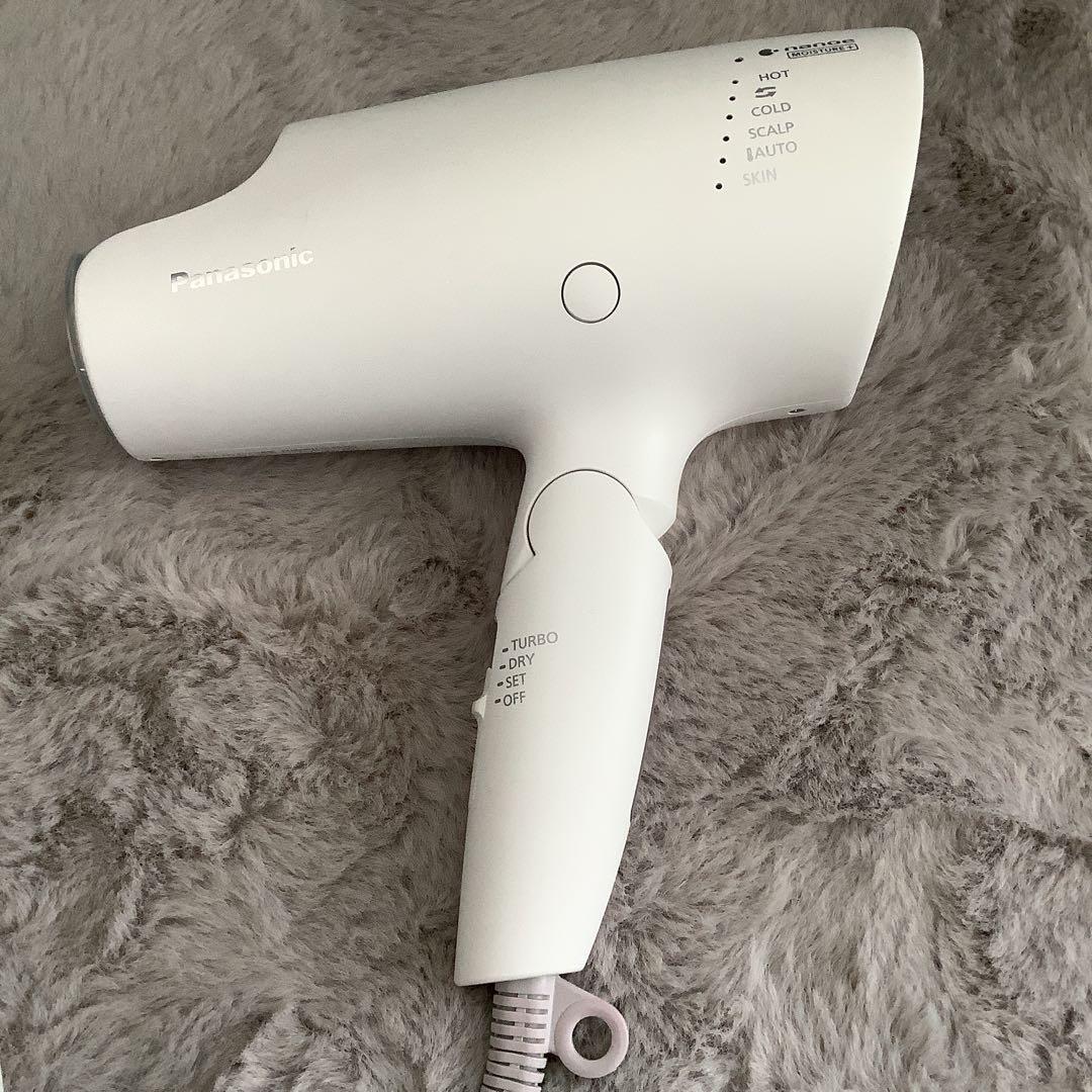 Panasonic パナソニック EH-NA0G-W ヘアドライヤーナノケア