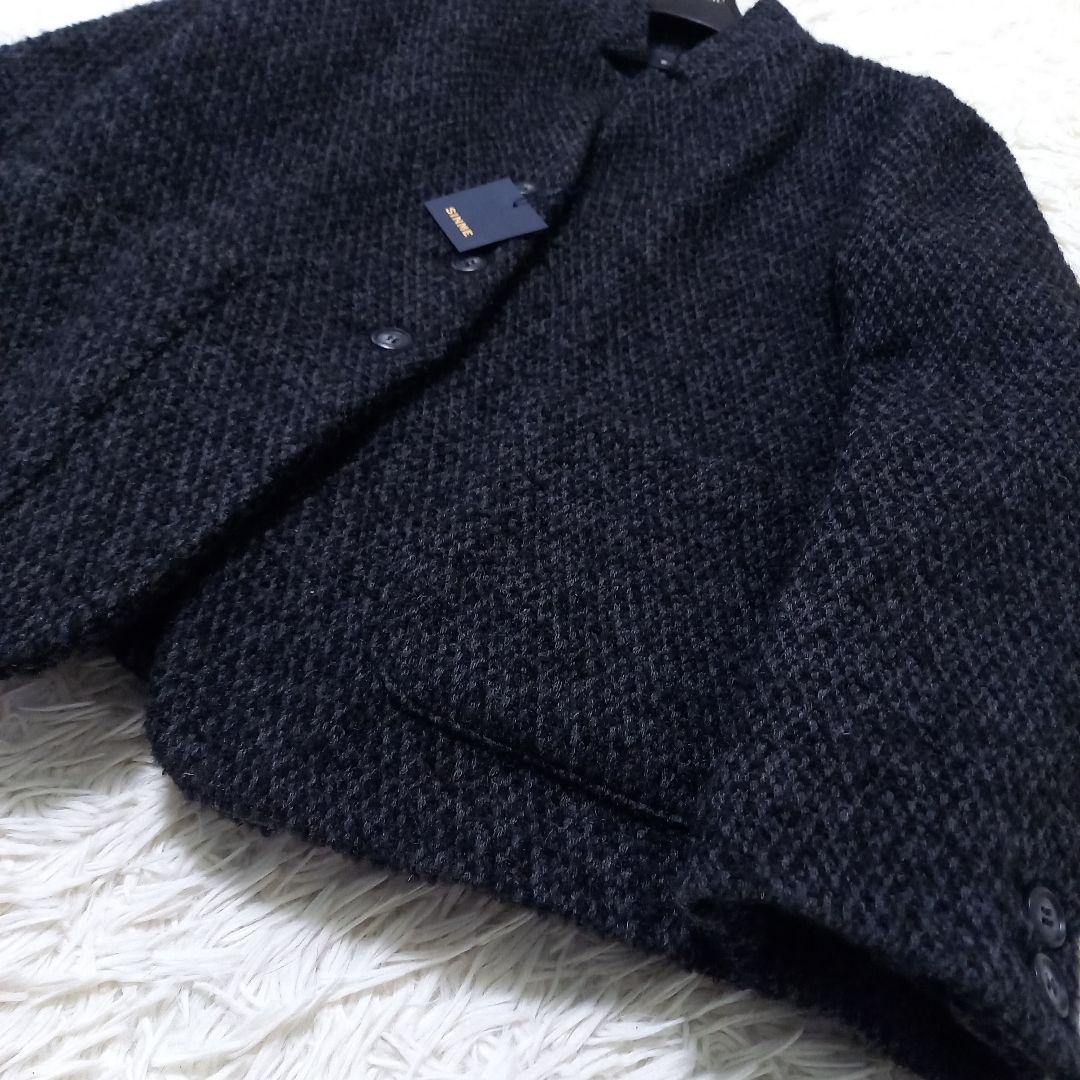 ●タグ付き●　SINME　シンメ　パデットジャケット　ツイード　定価68,200