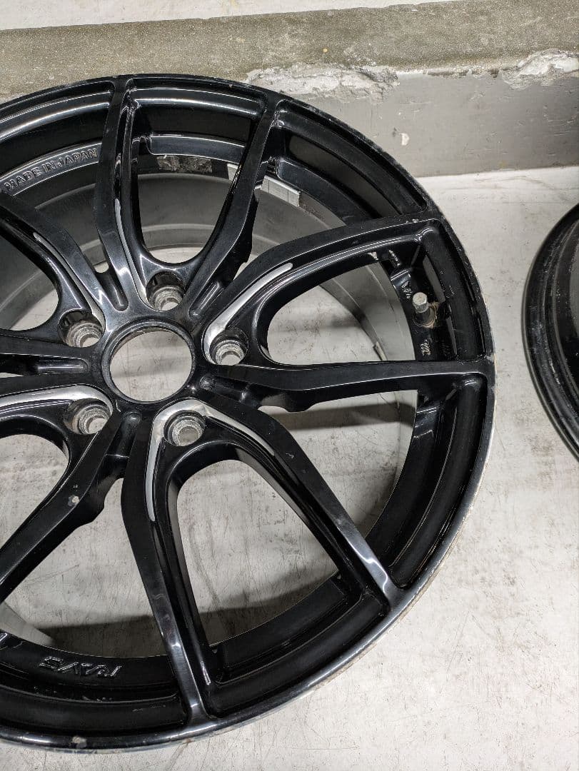 RAYZ　レイズ　アルミホイール　17インチ　2本セット　その①