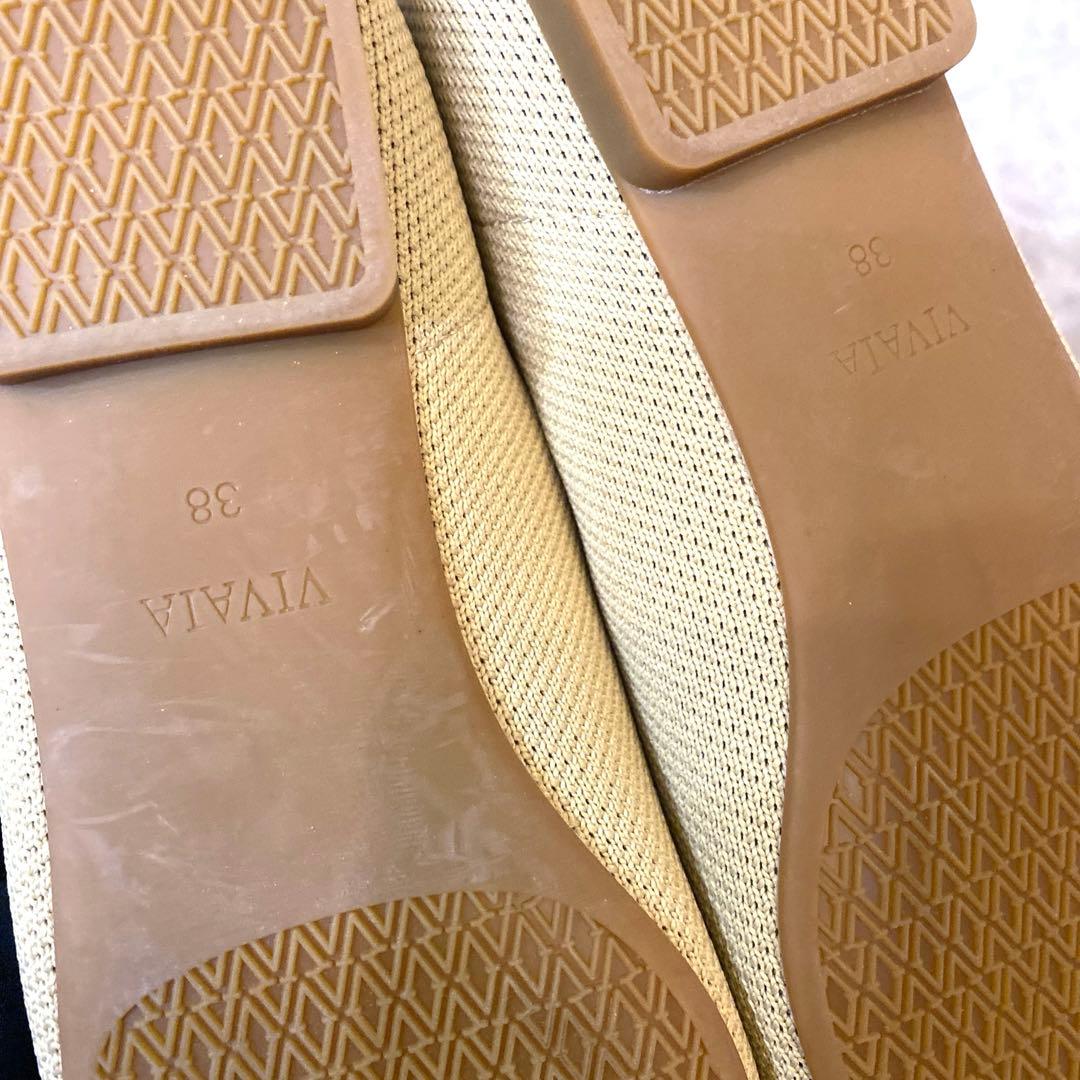 vivaia ビバイア　スクエアトゥ メリージェーンシューズ　38 24センチ