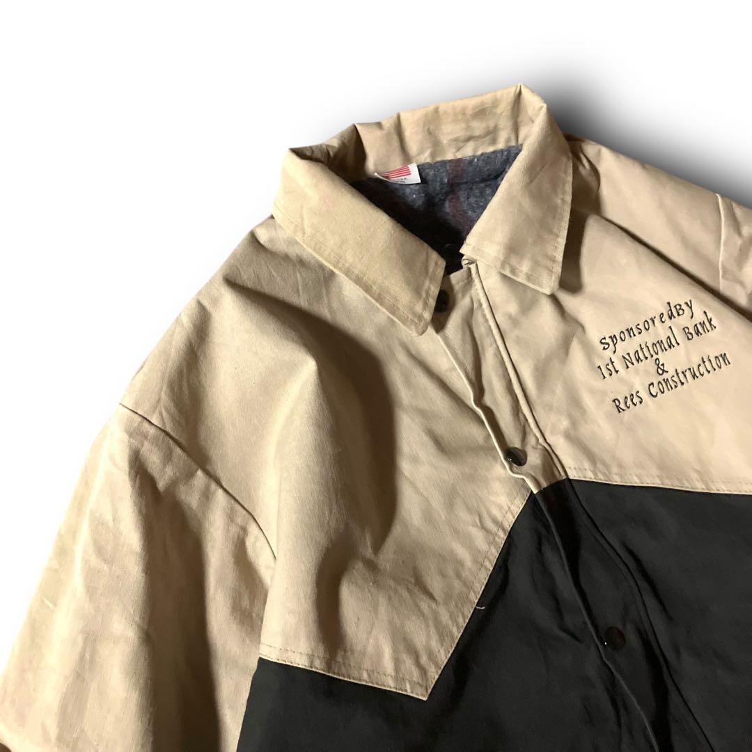 Carolina様☆USA製vintage激レア刺繍デザインダックカバーオールジ